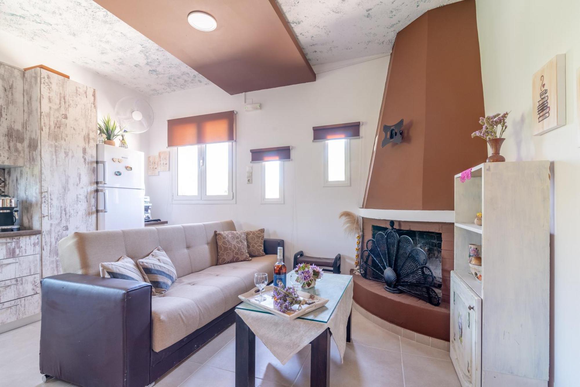 Countryhouse Villa With Pool & Private Parking 伊拉克利翁 外观 照片